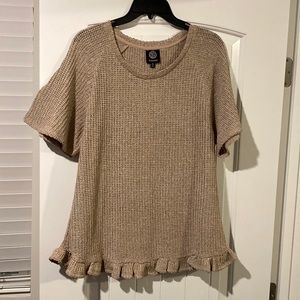 Knit Short Sleeve Top